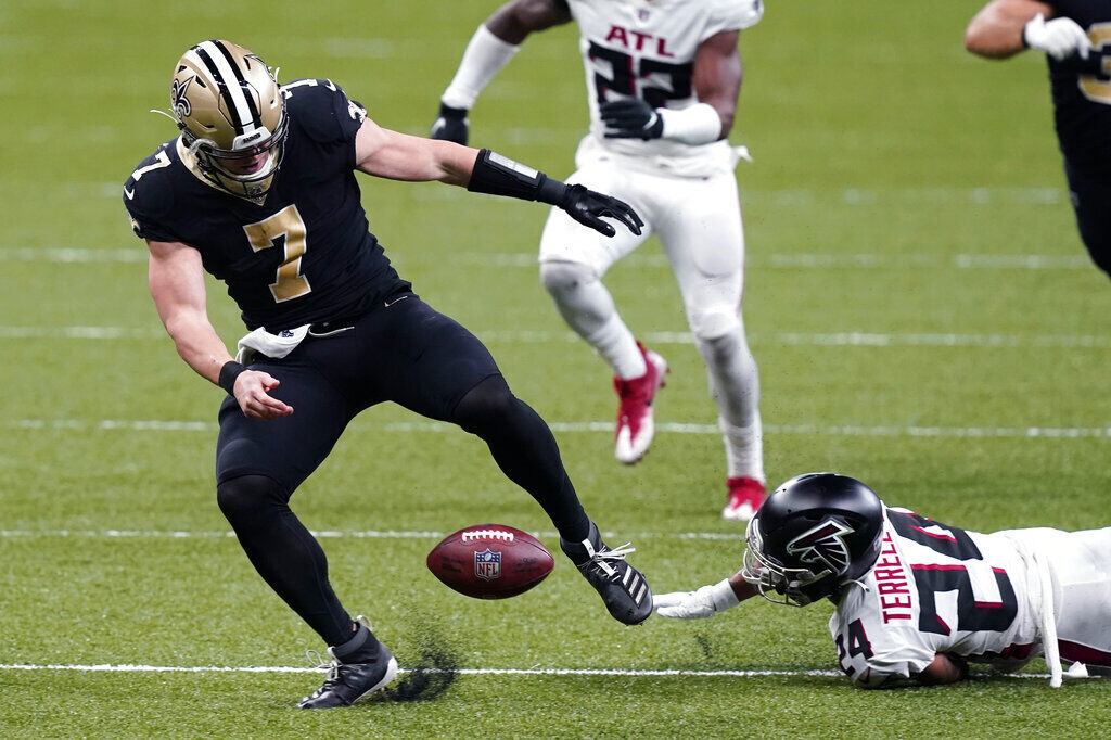 APTOPIX Falcons Saints Football